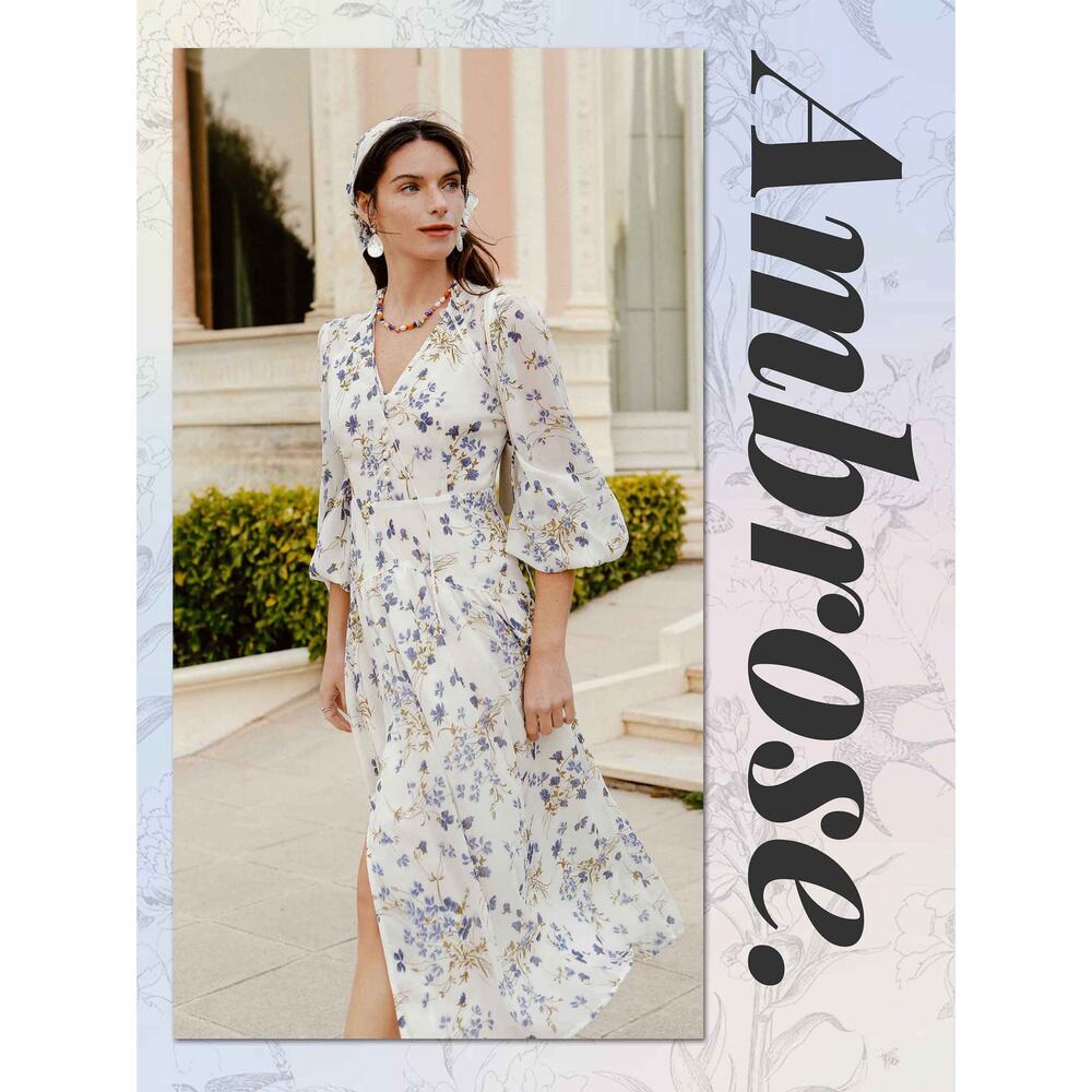 Petite Studio NYC Floral Maxi Dress - Picture 3 of 7